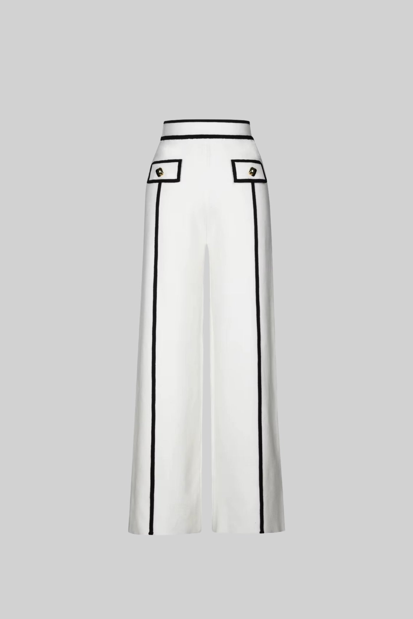 Dámský bílý sako s lemem