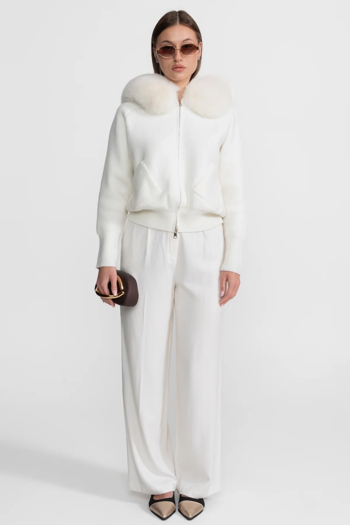 Dámská mikina s límcem