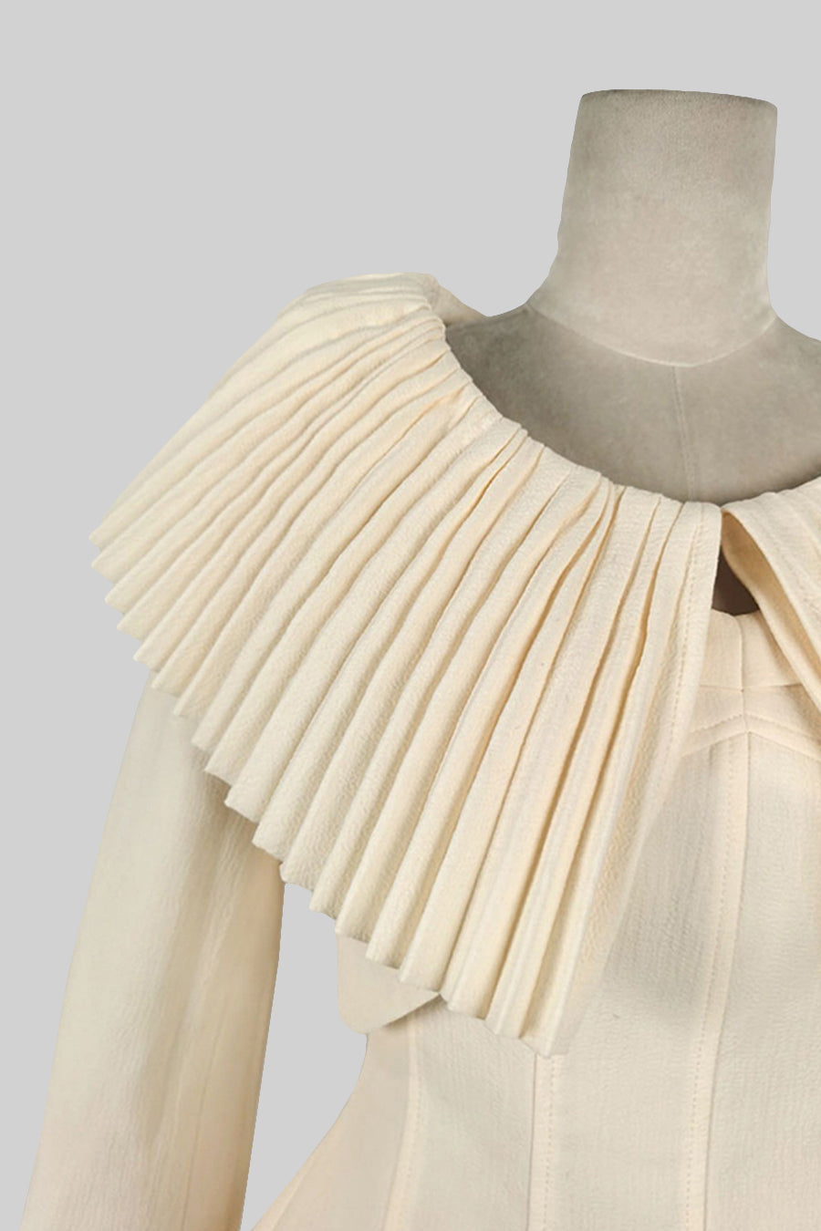 Dámské šaty s límcem Ivoire