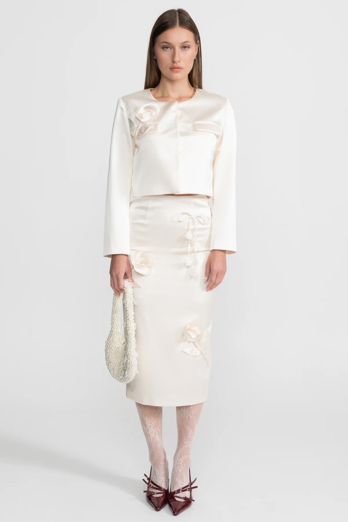 Dámský top s květinami