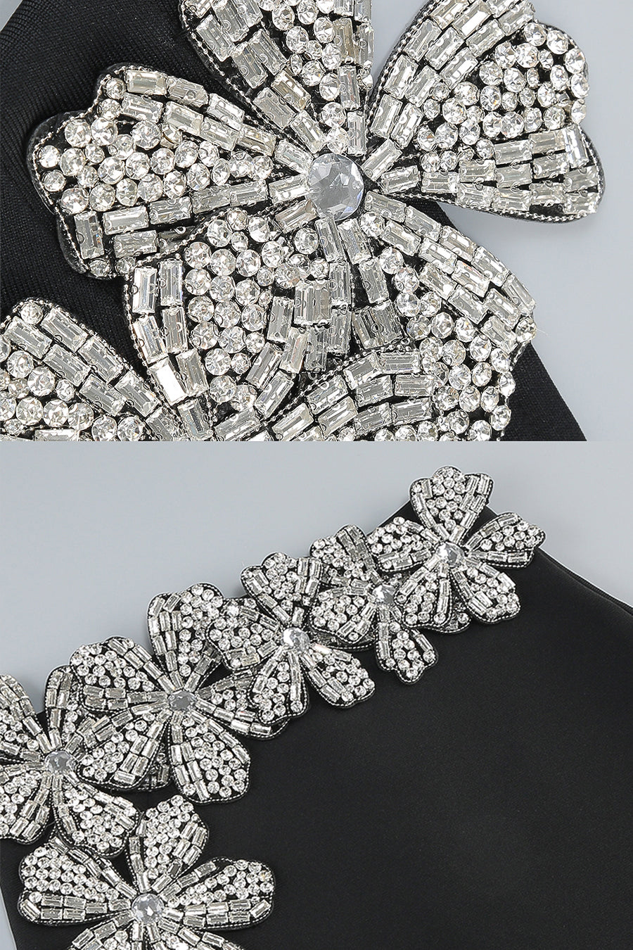 Dámský komplet s květinovým akcentem