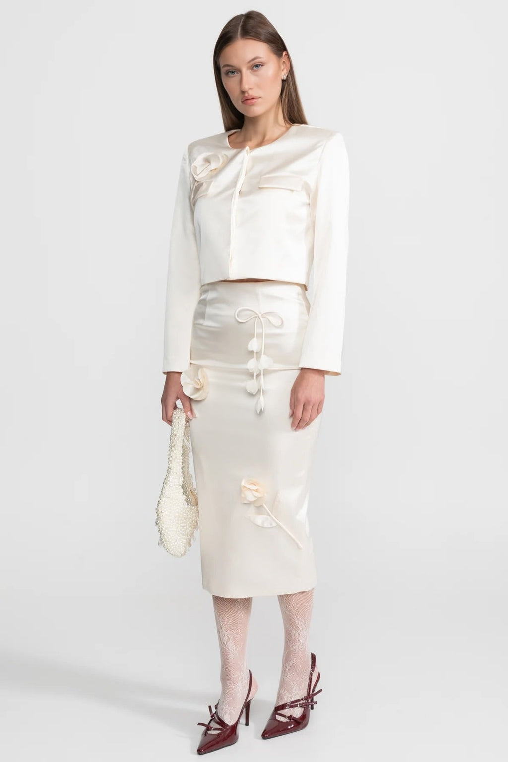 Dámský top s květinami