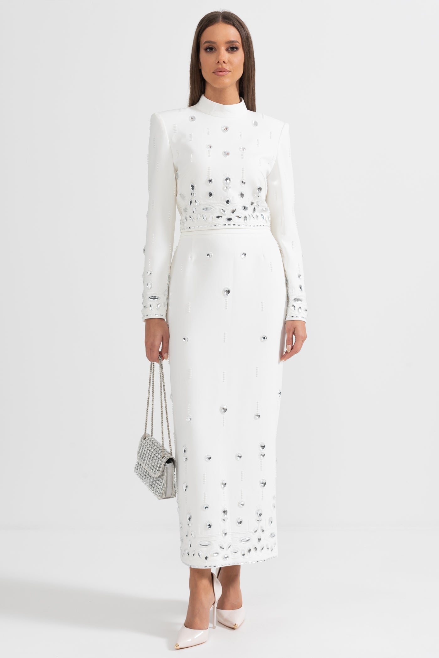 Dámská souprava s maxi sukní