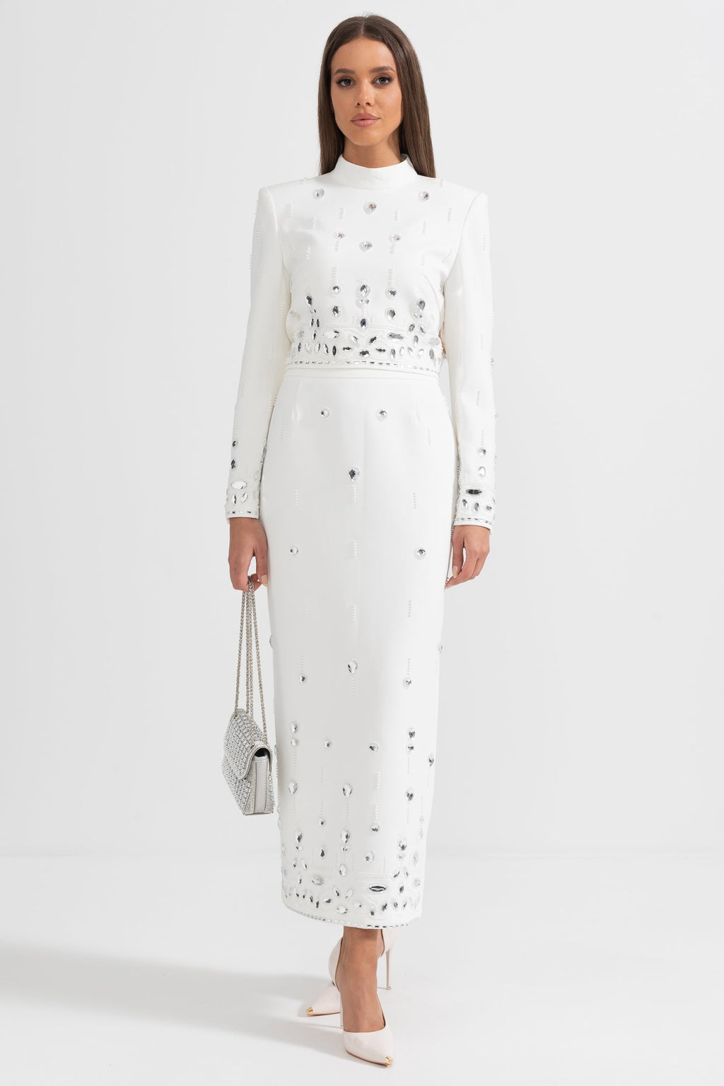 Dámská souprava s maxi sukní