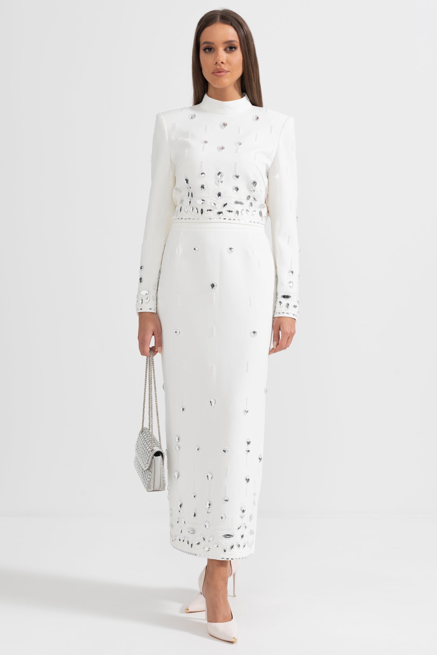 Dámská souprava s maxi sukní