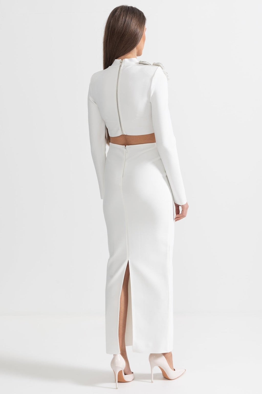 Dámský set s květinovým akcentem