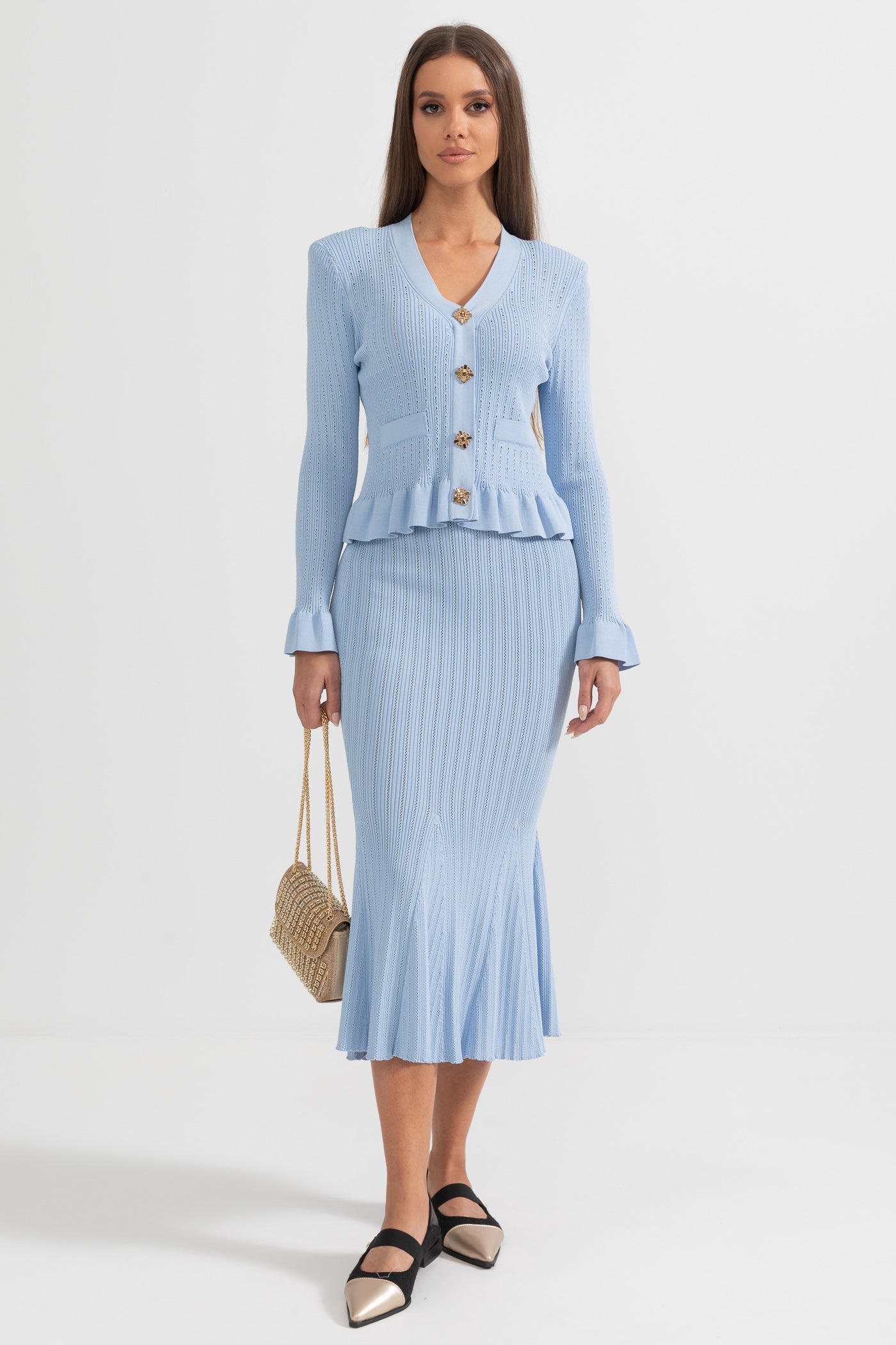 Dámský růžový kabátek