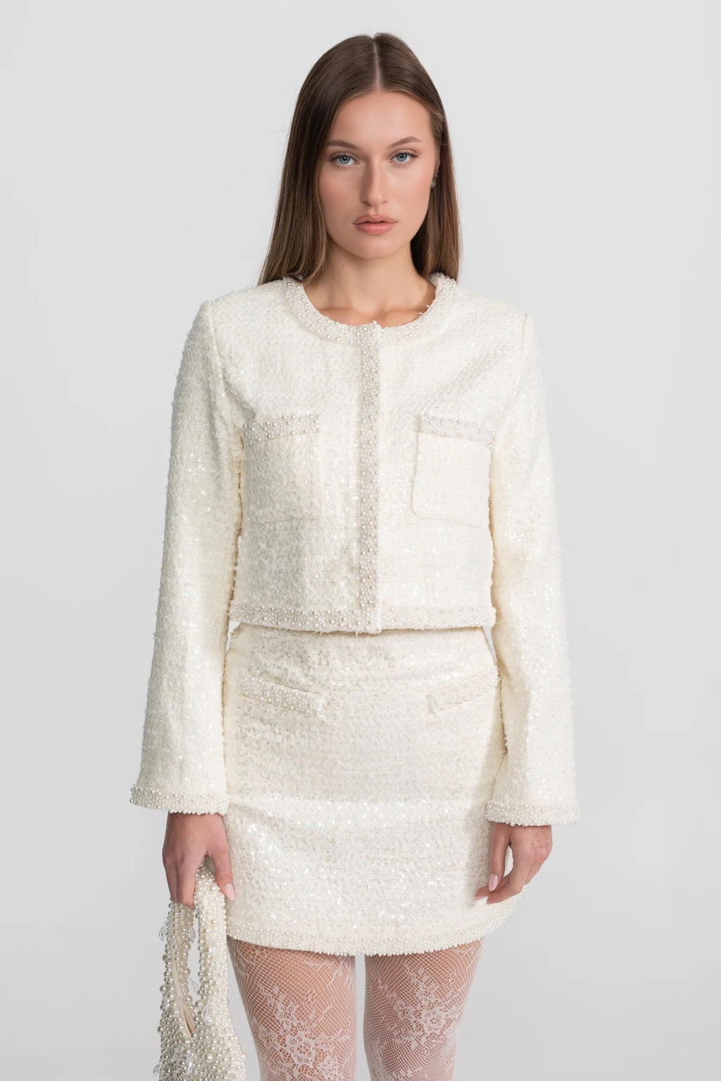 Dámský blejzr s korálky