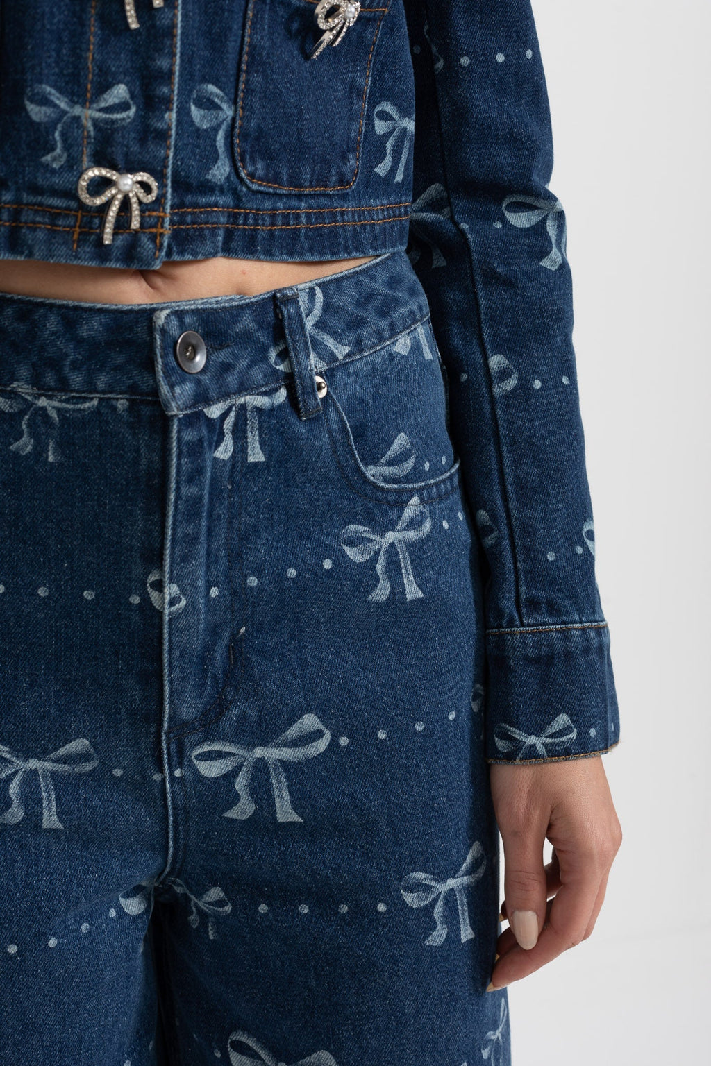 Dámská džínová souprava