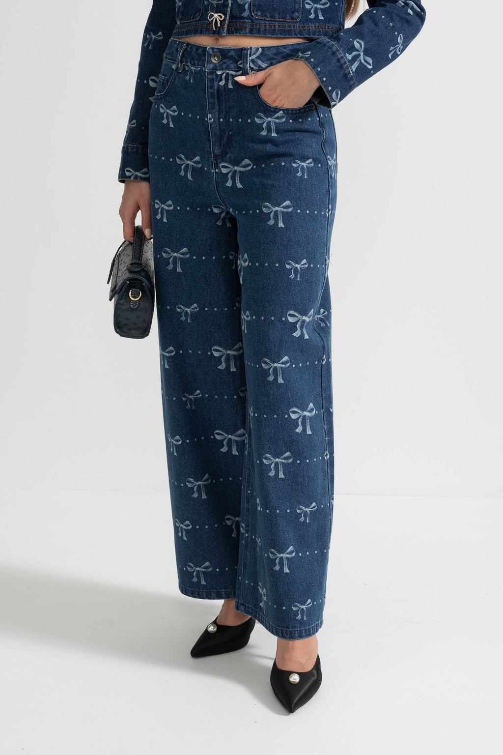 Dámská džínová souprava