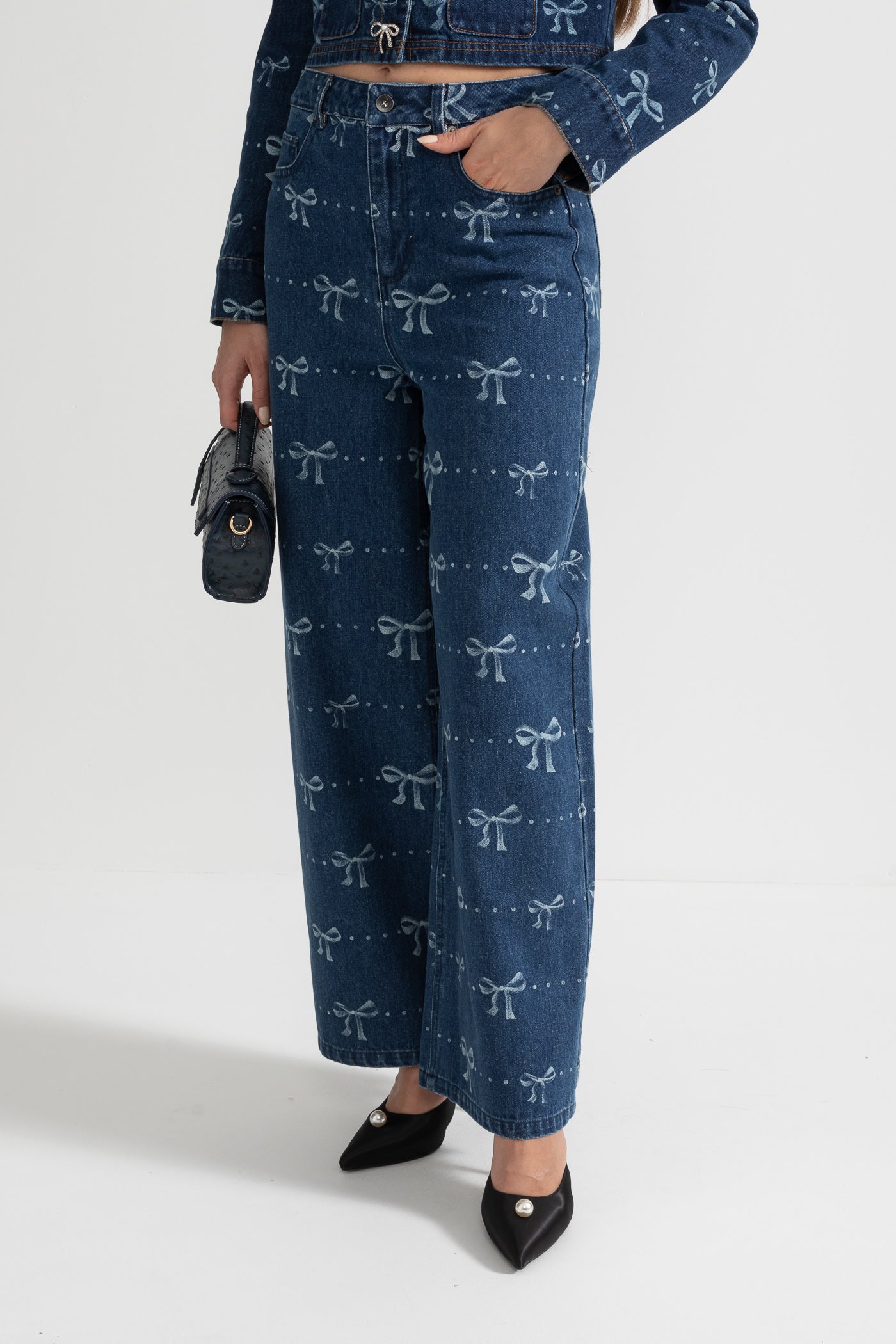 Dámská džínová souprava