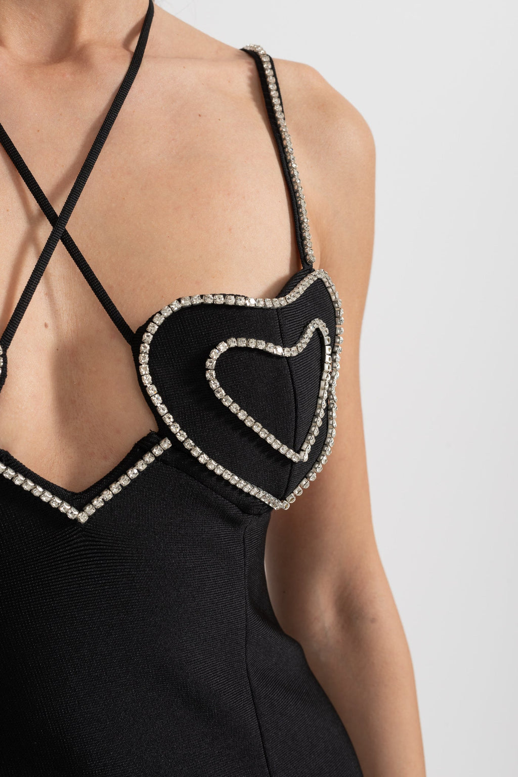 Dámské mini šaty srdce