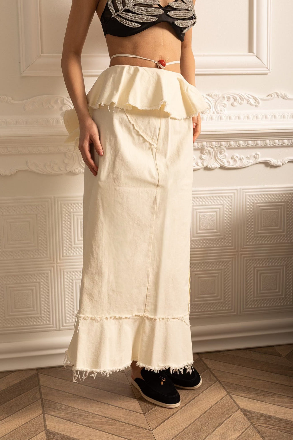 Dámská sukně s volány