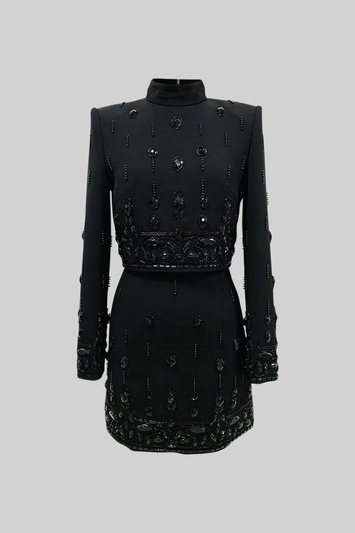 Dámský komplet s mini sukní