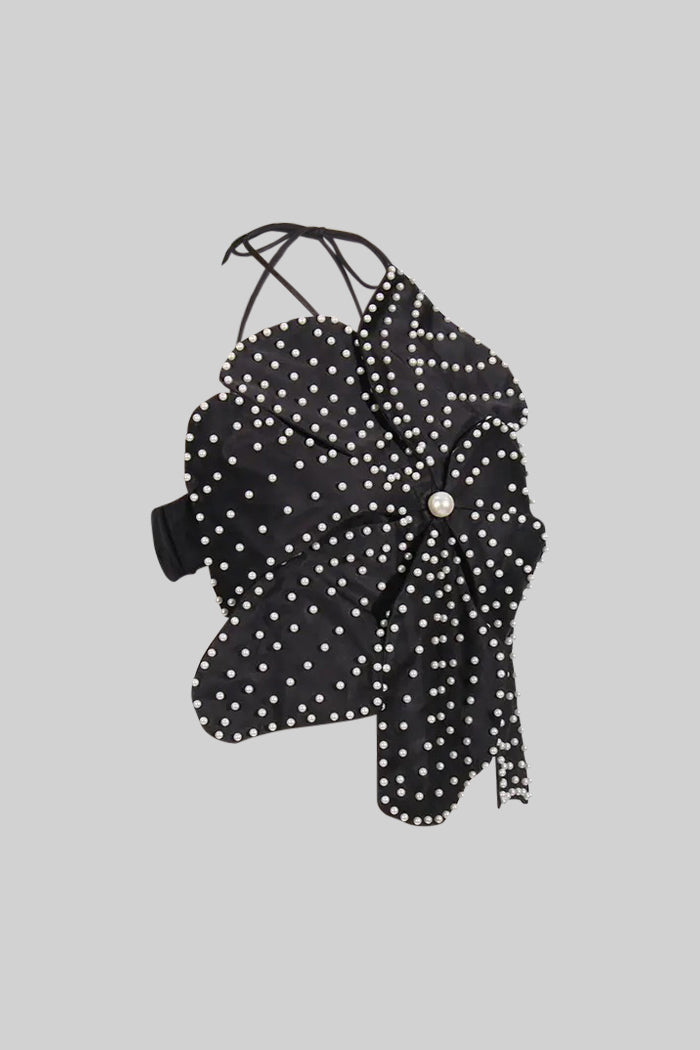 Dámský 3D květinový top