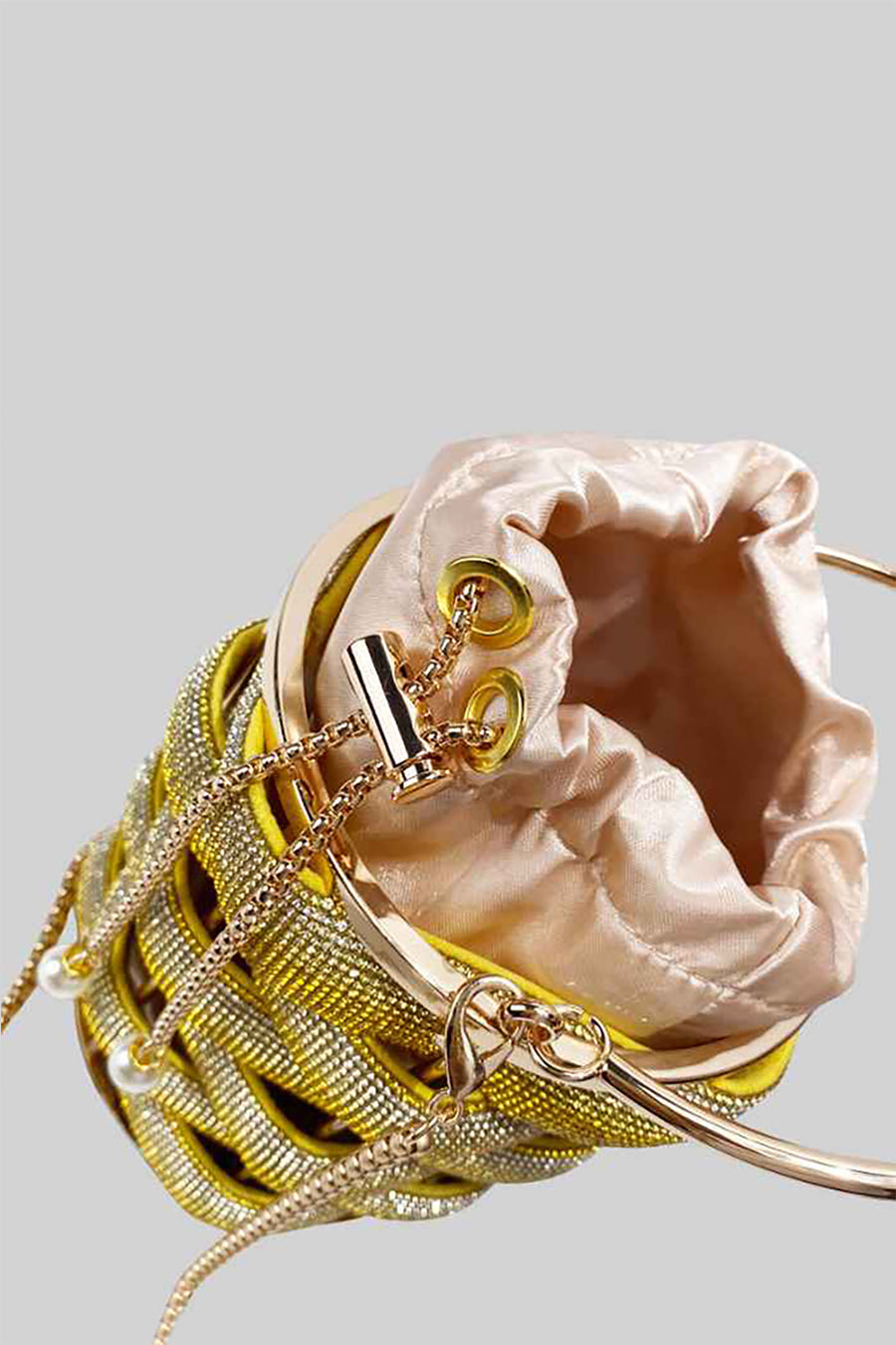 Dámská elegantní kabelka Zlato