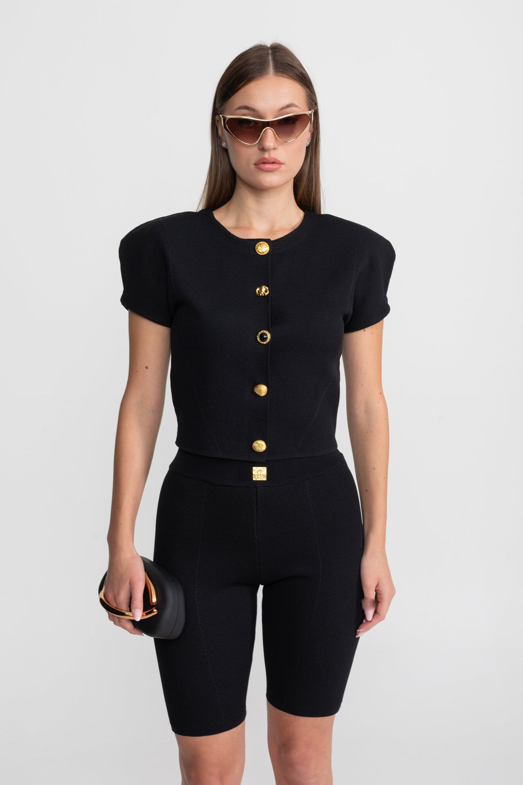 Dámský pletený set s ramínky