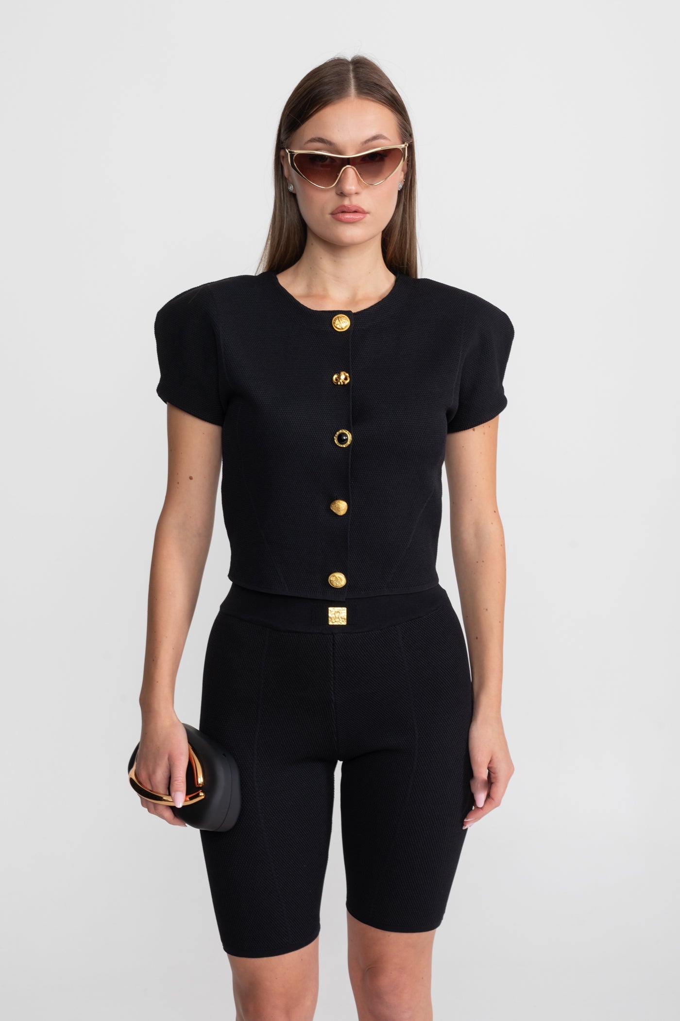 Dámský pletený set s ramínky