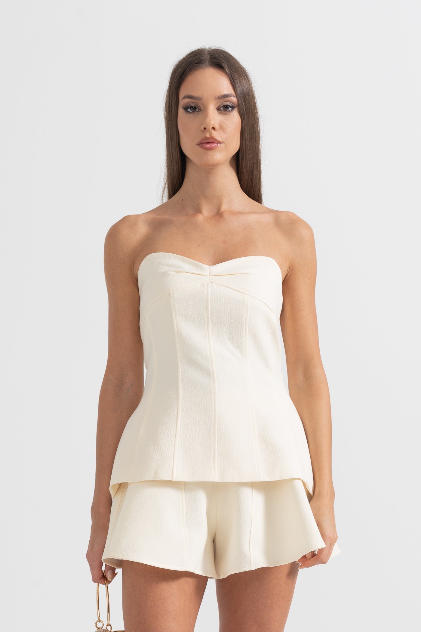 Dámské šaty s límcem Ivoire