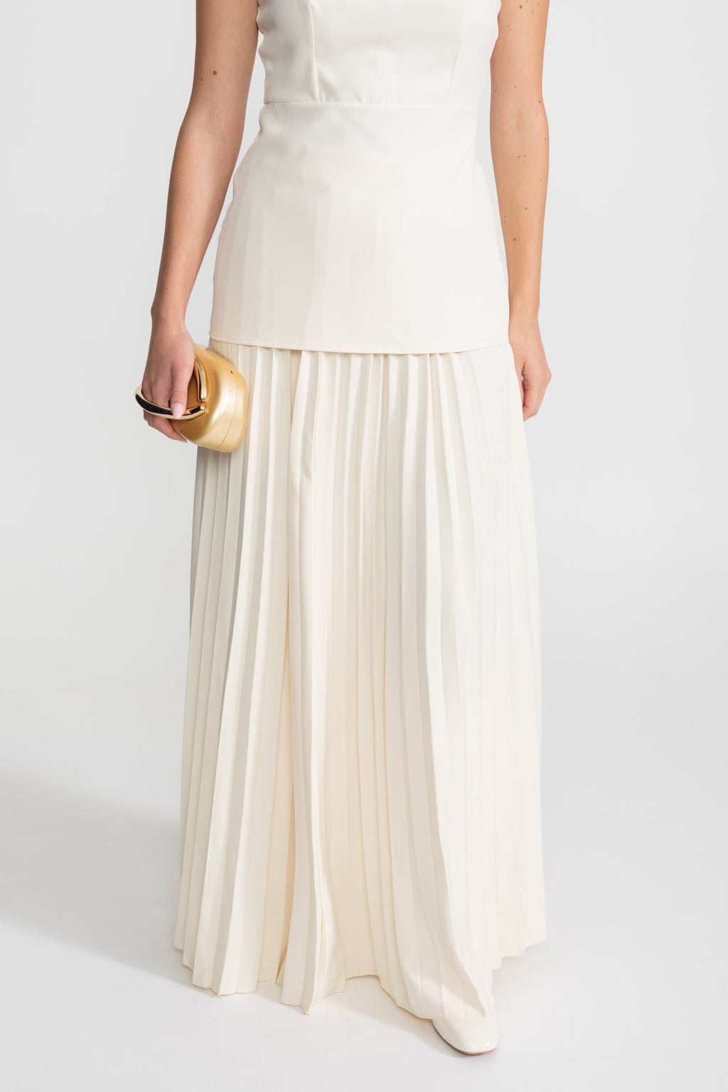 Dámský maxi ko-ord Ivoire