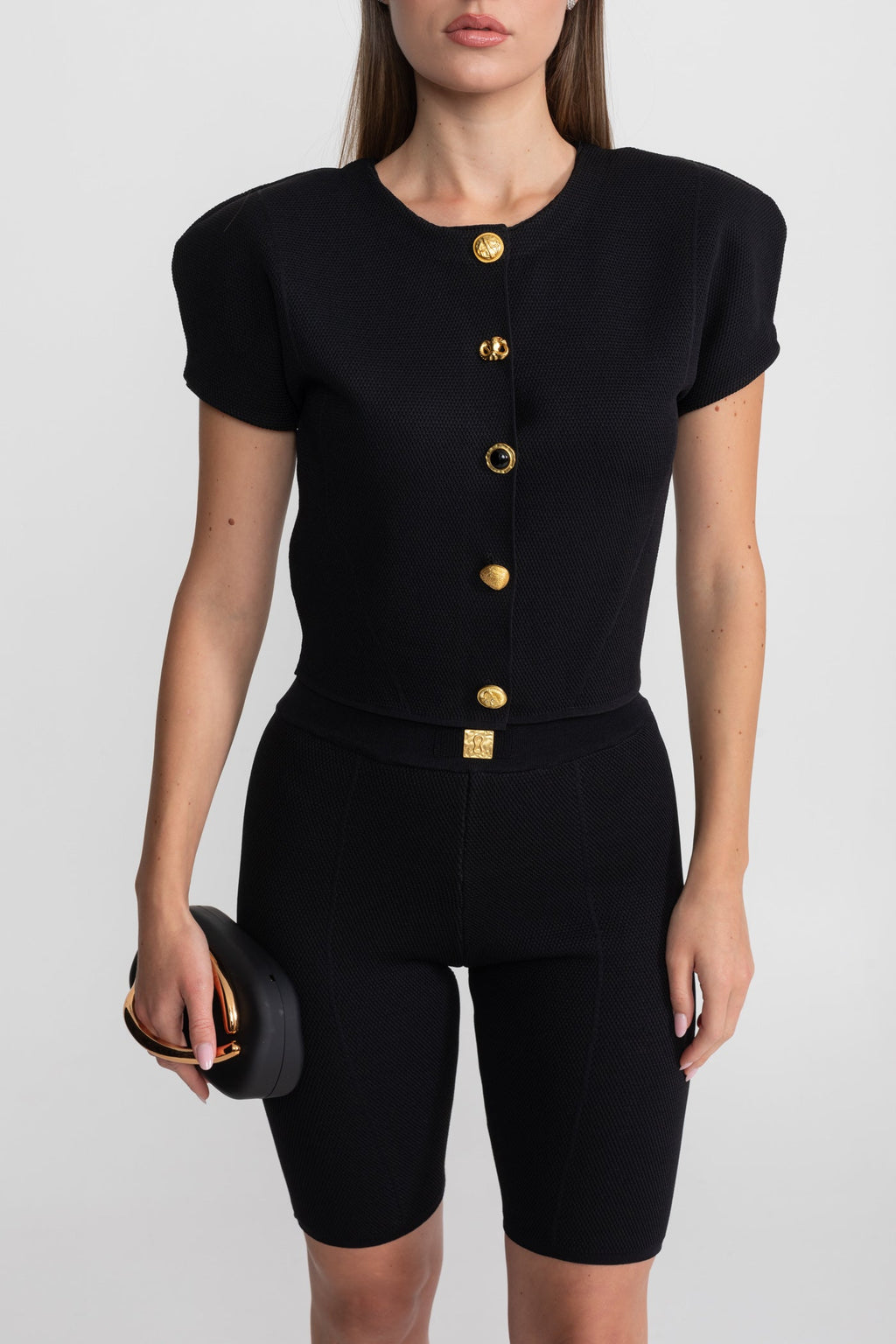 Dámský pletený set s ramínky