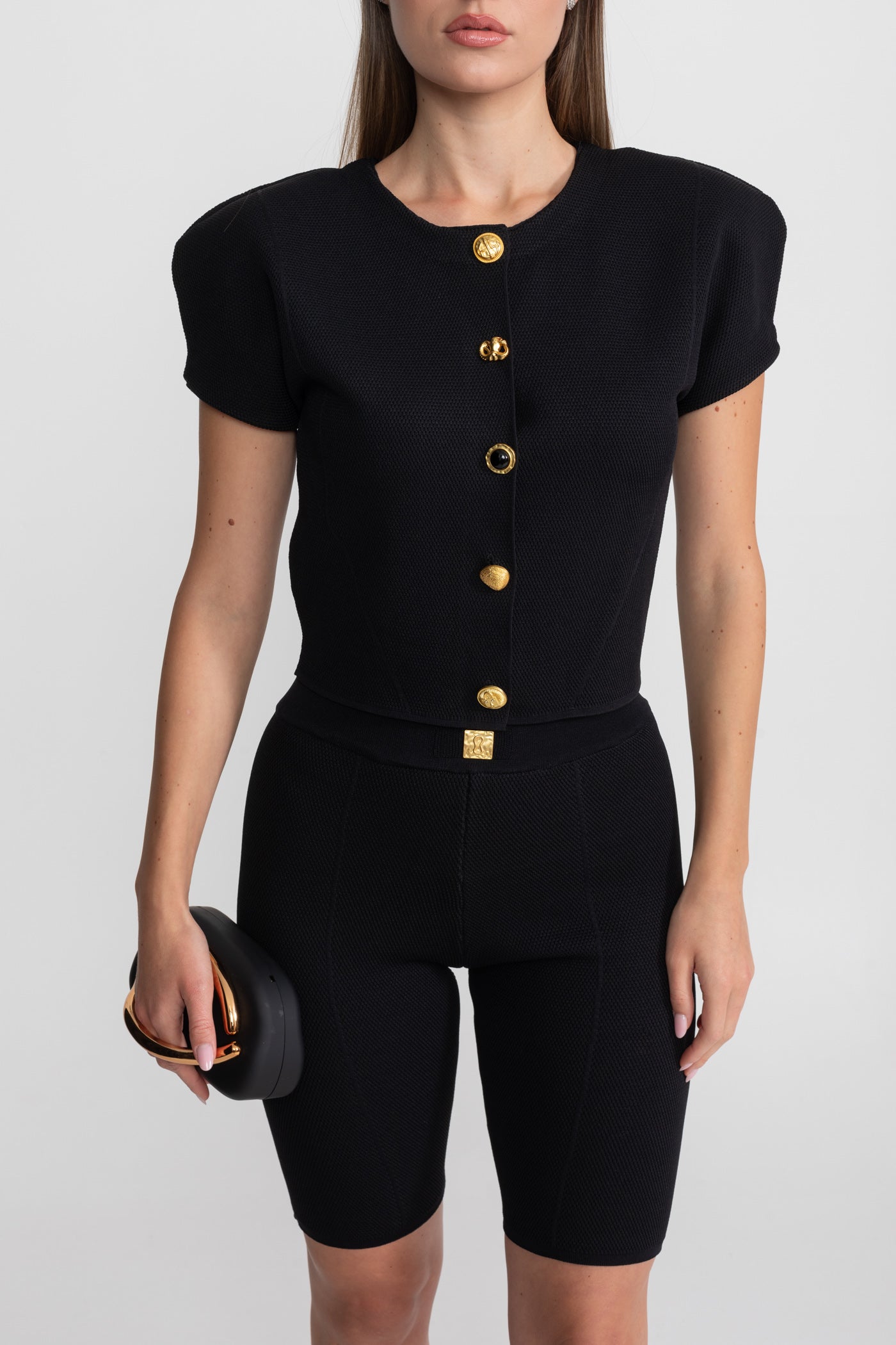 Dámský pletený set s ramínky