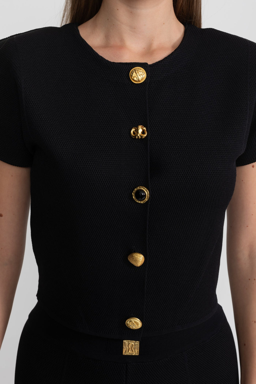 Dámský pletený set s ramínky