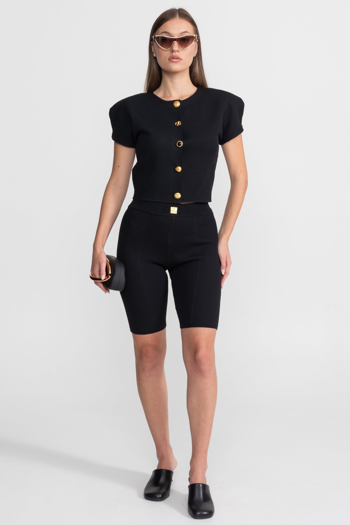 Dámský pletený set s ramínky