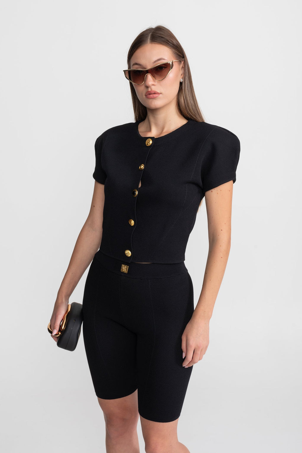 Dámský pletený set s ramínky