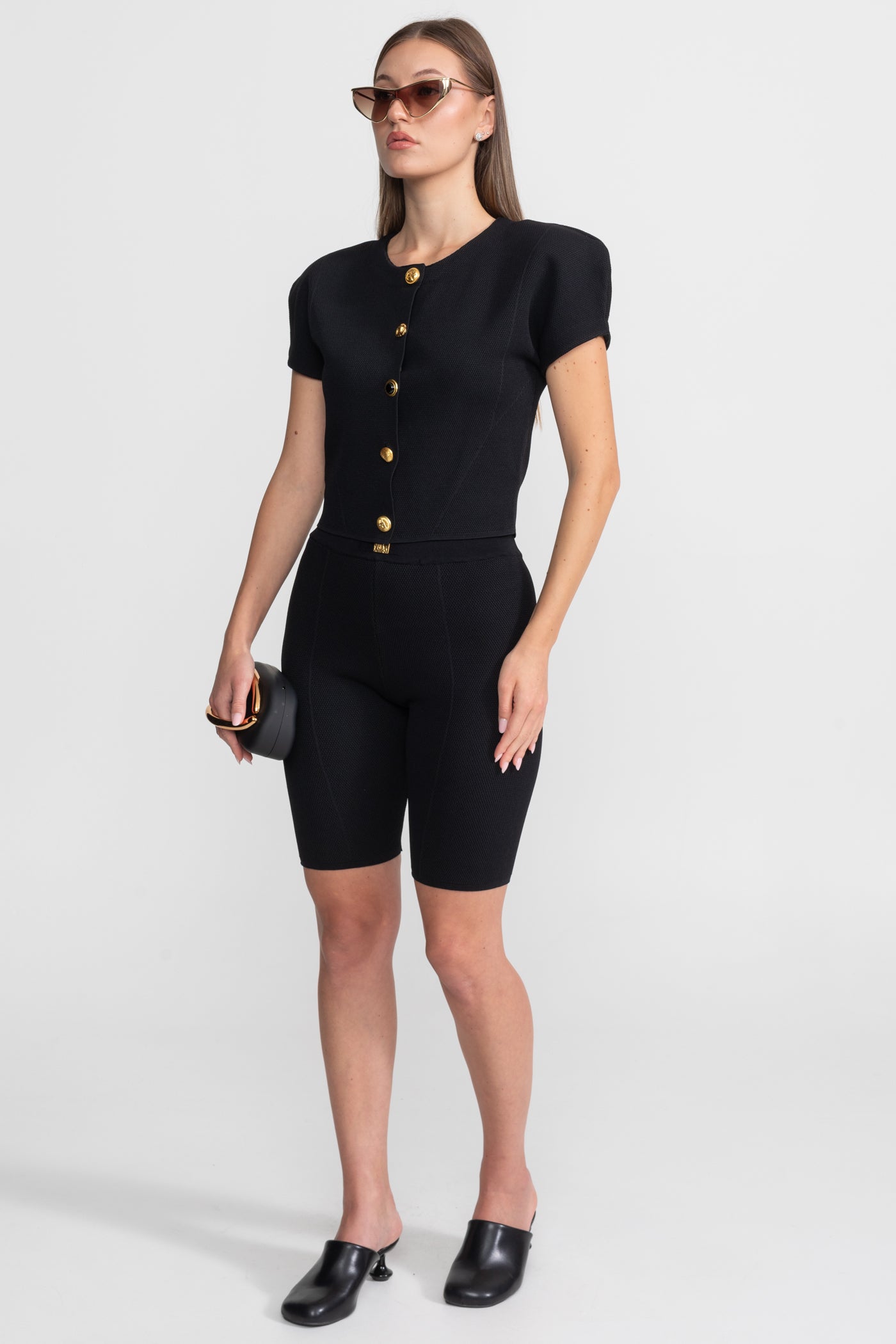 Dámský pletený set s ramínky