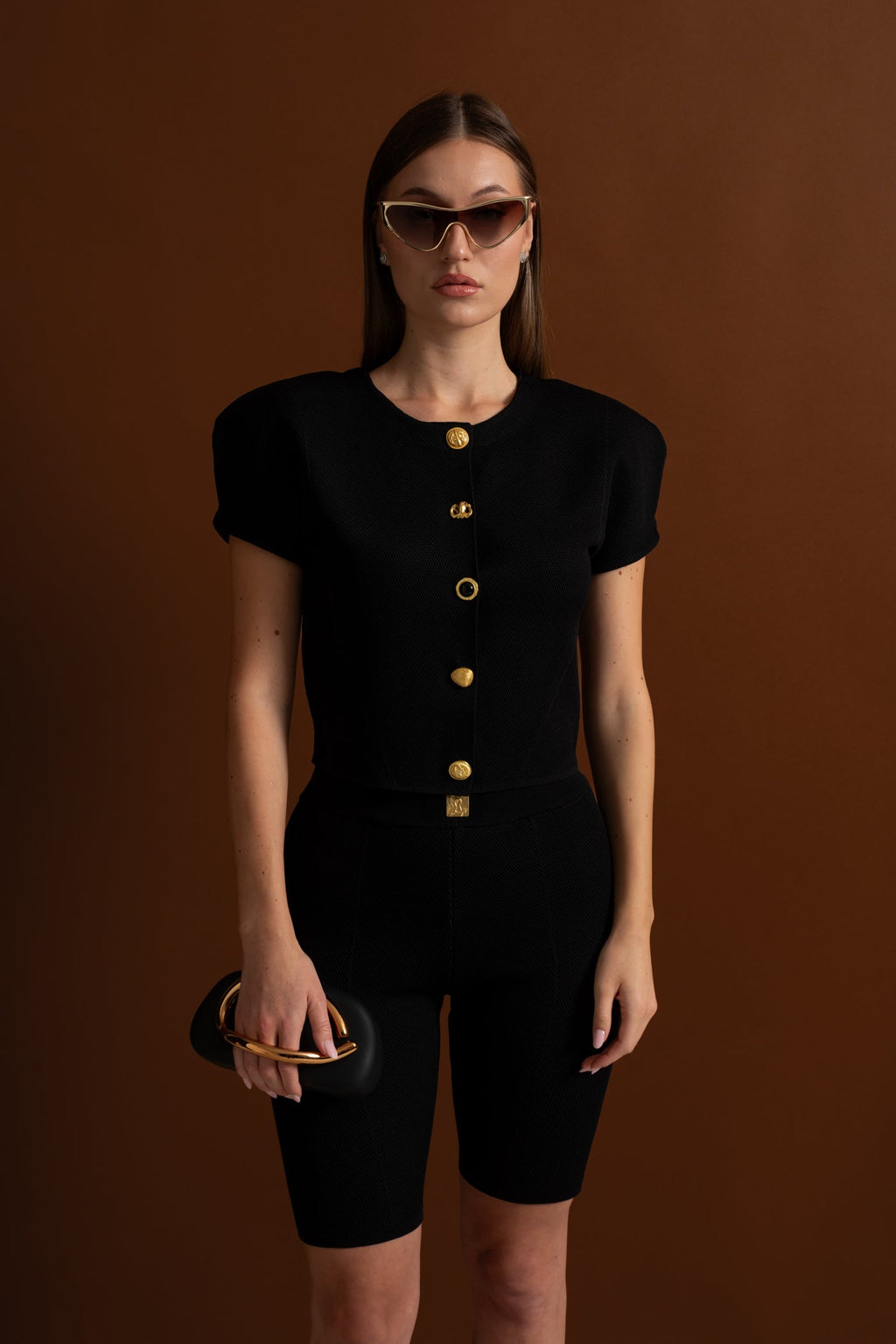 Dámský pletený set s ramínky