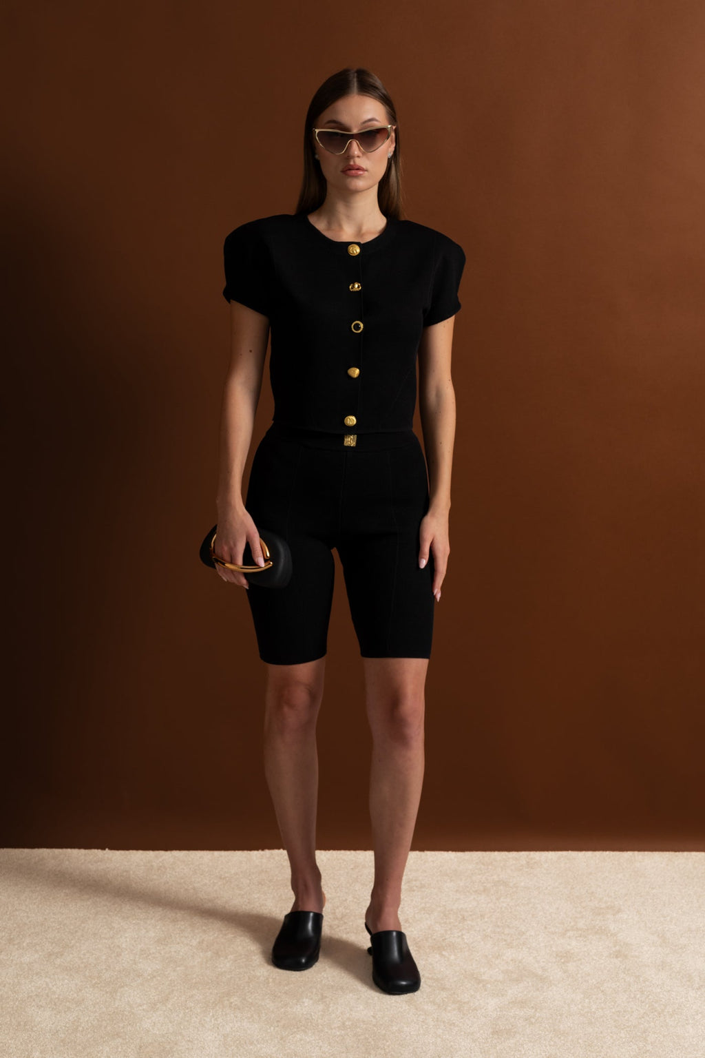 Dámský pletený set s ramínky