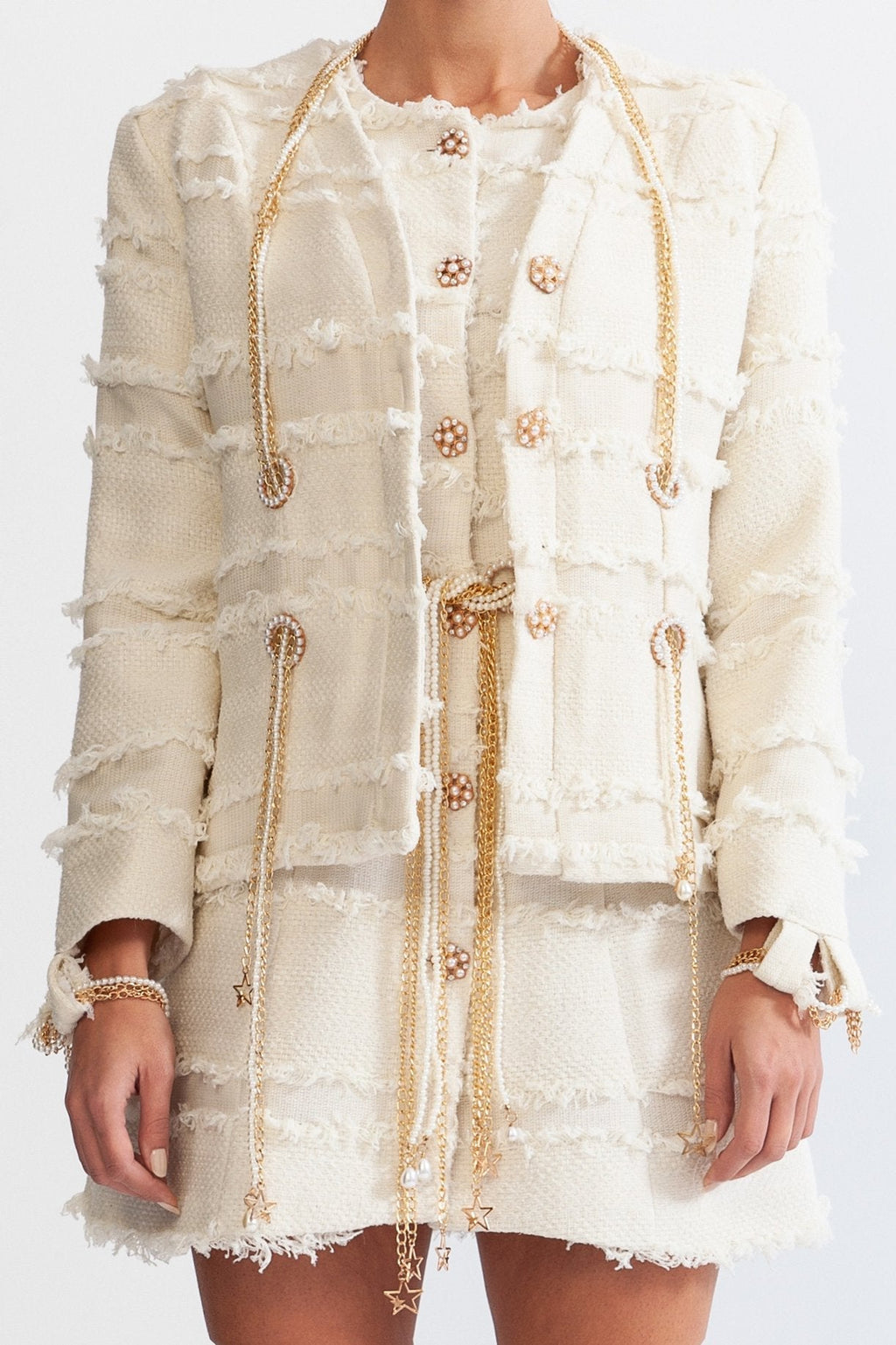 Dámský béžový blazer