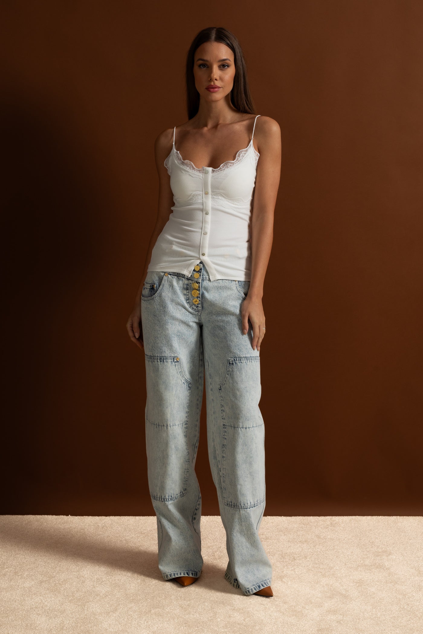 Dámský krajkový top