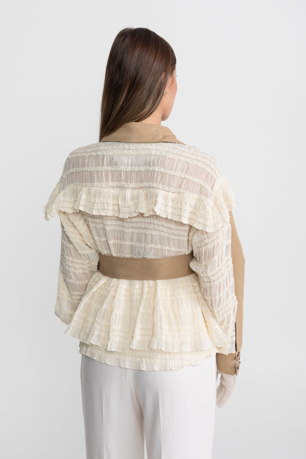 Dámský krajkový kabát