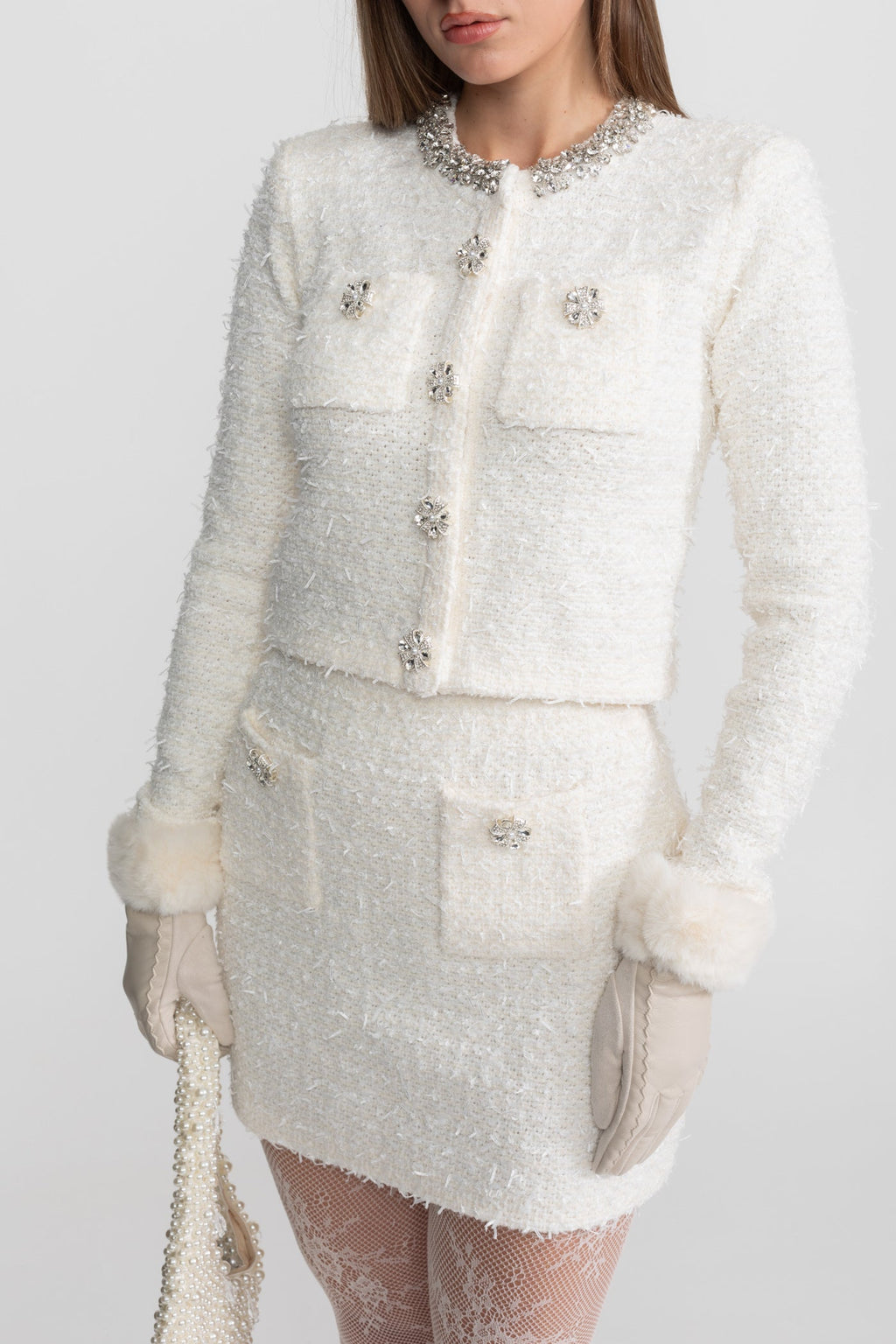 Dámský Blazer s Krystaly