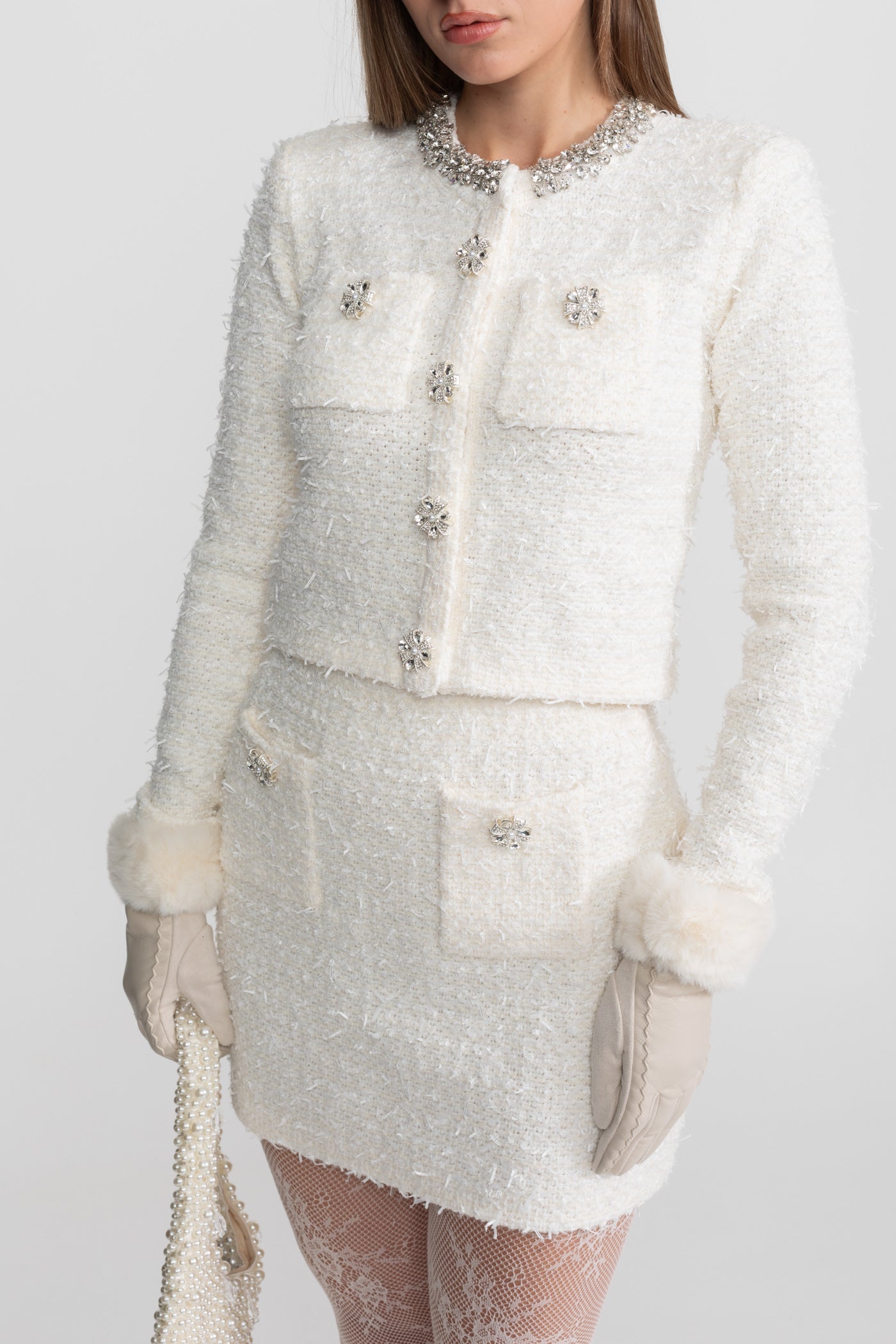 Dámský Blazer s Krystaly