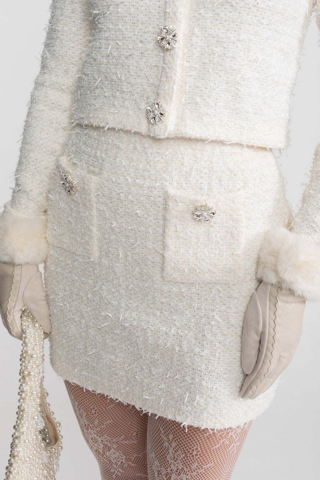 Dámská mini sukně Ivoire