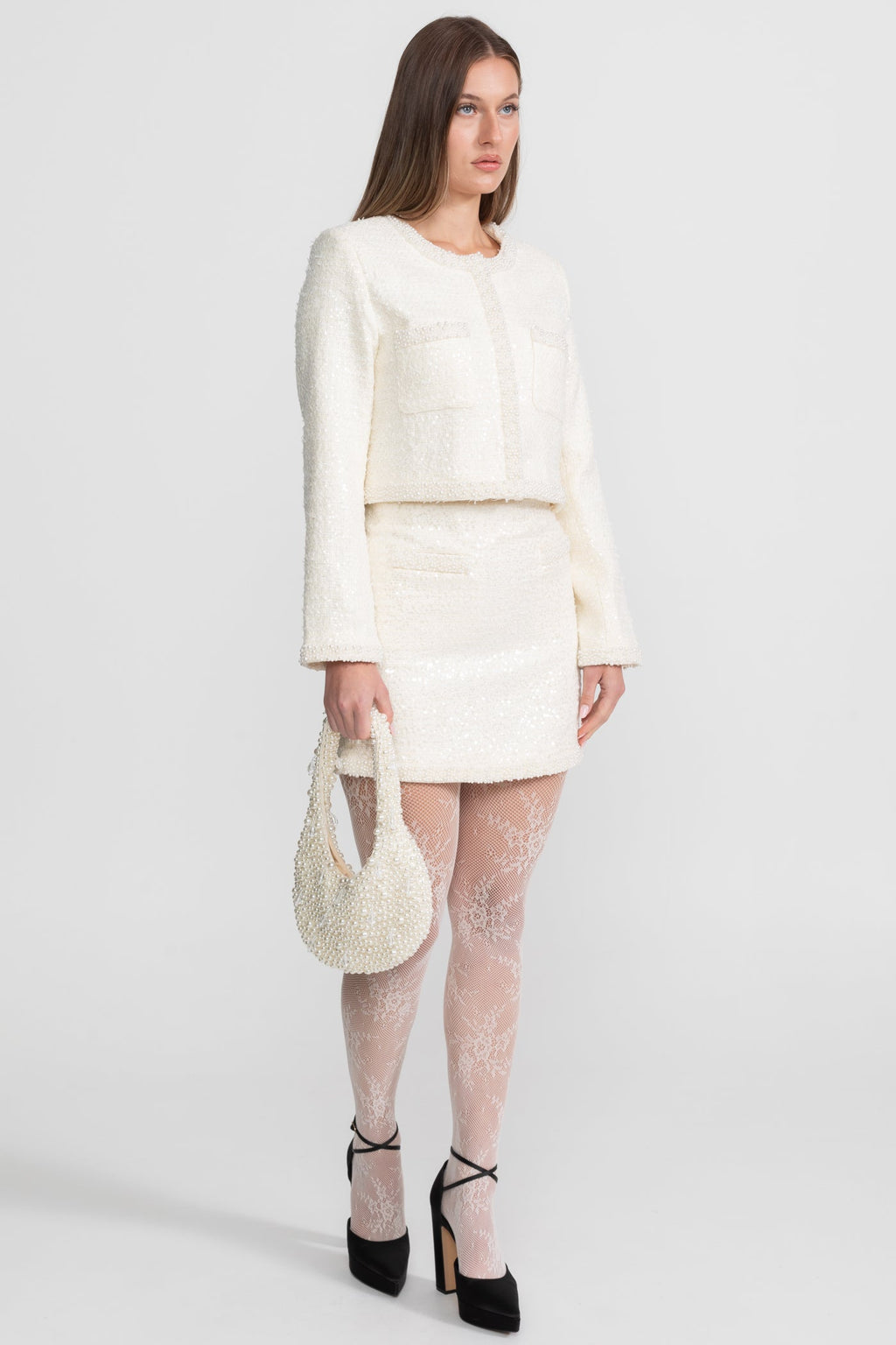 Dámský blejzr s korálky