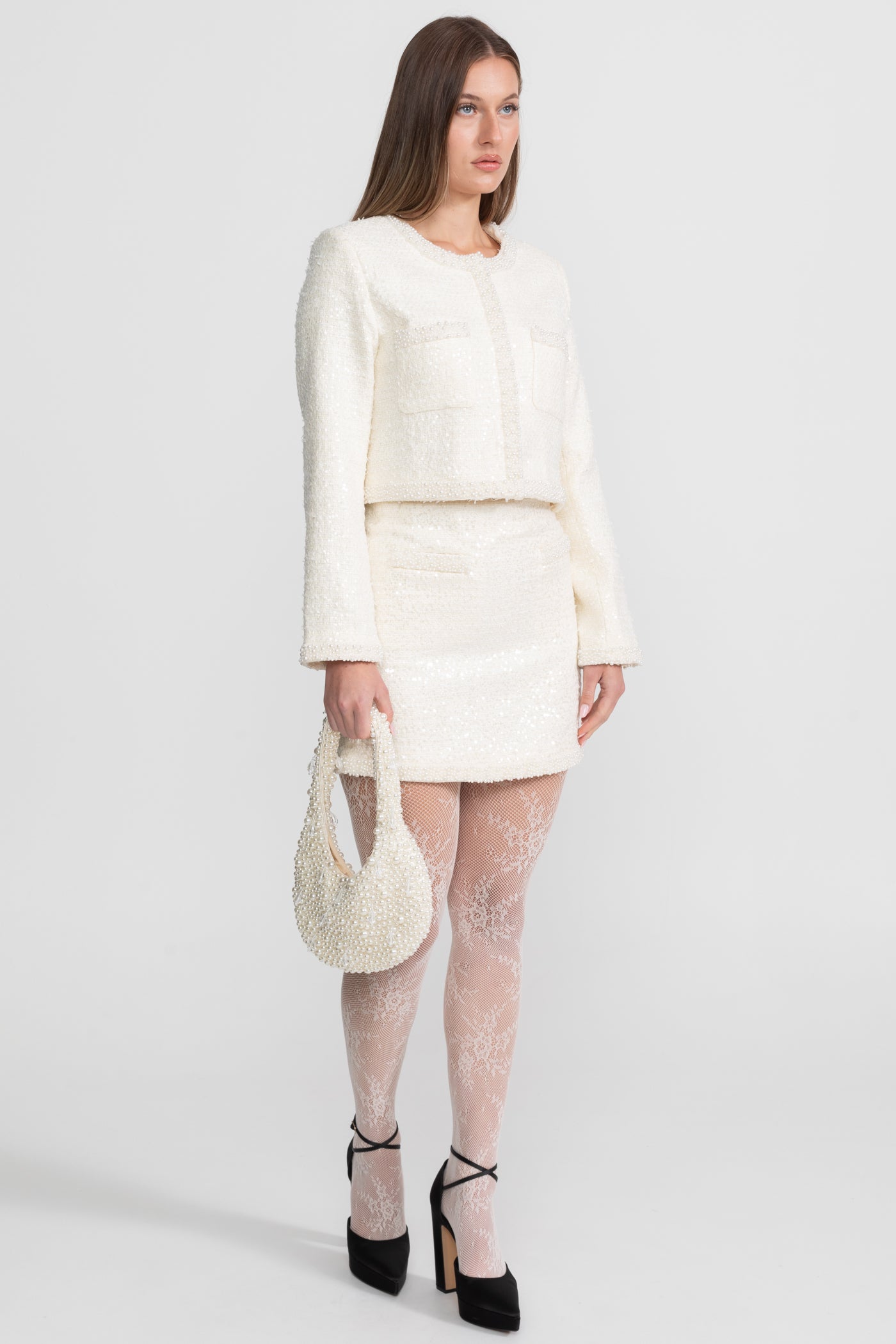 Dámský blejzr s korálky