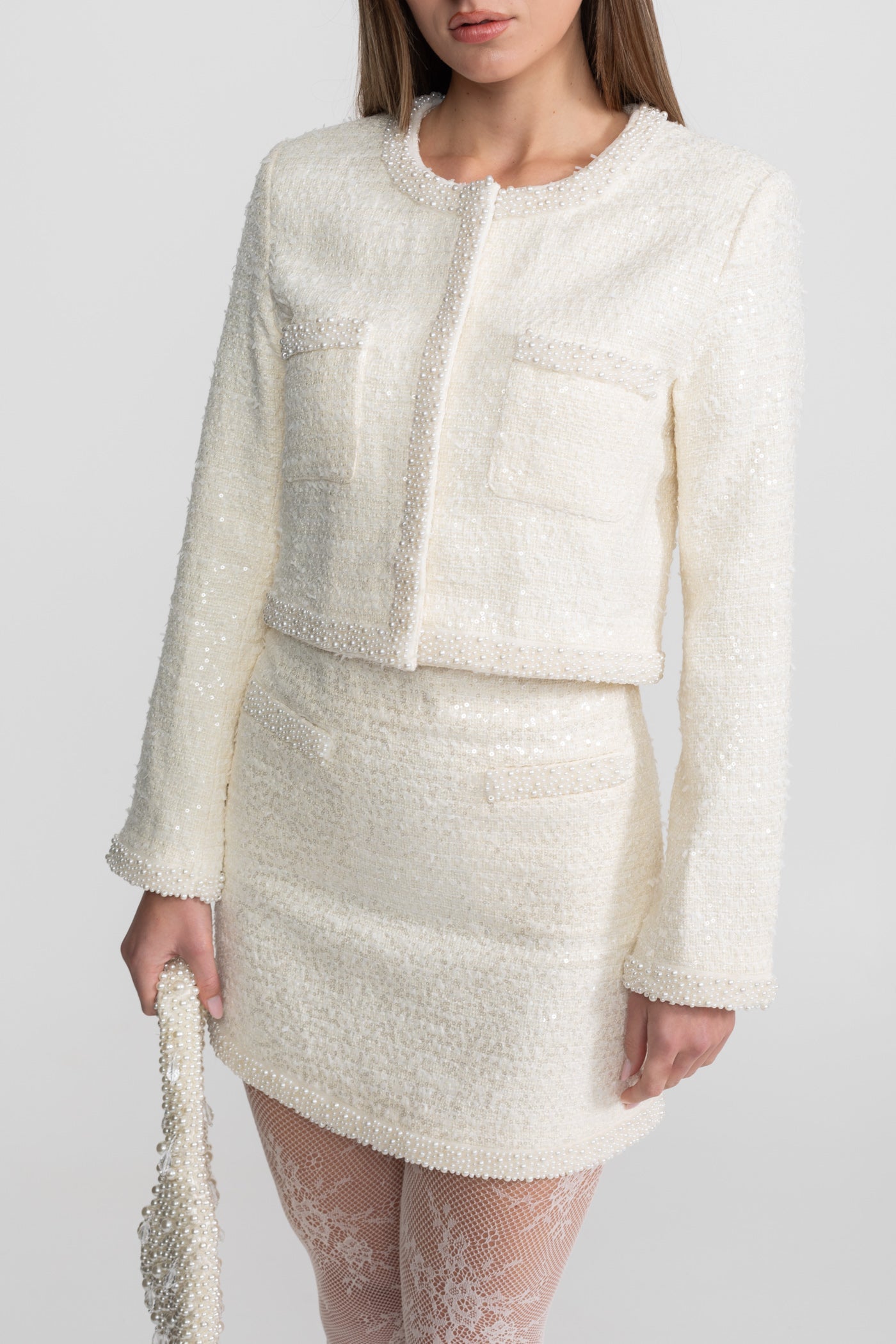 Dámský blejzr s korálky