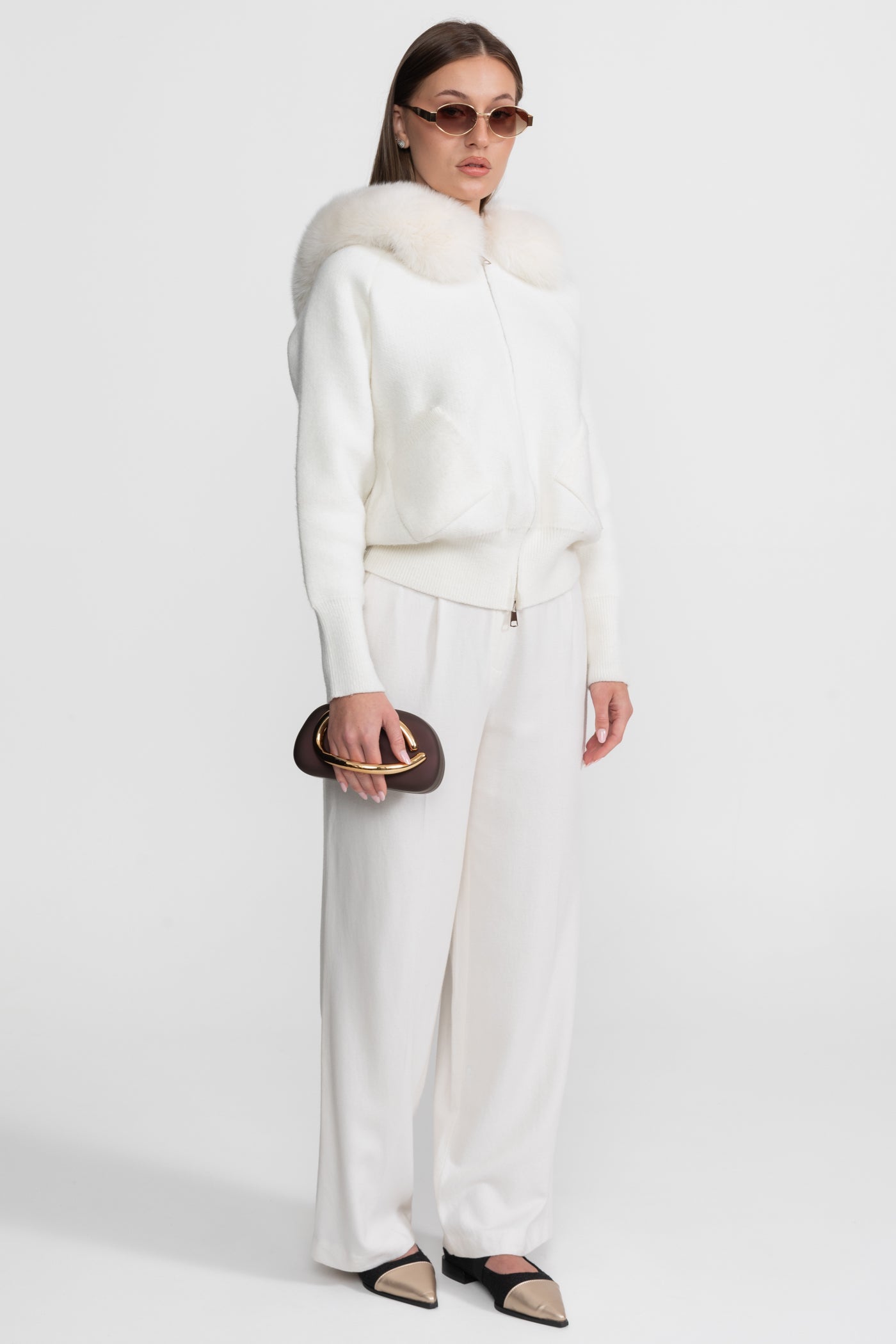 Dámská mikina s límcem